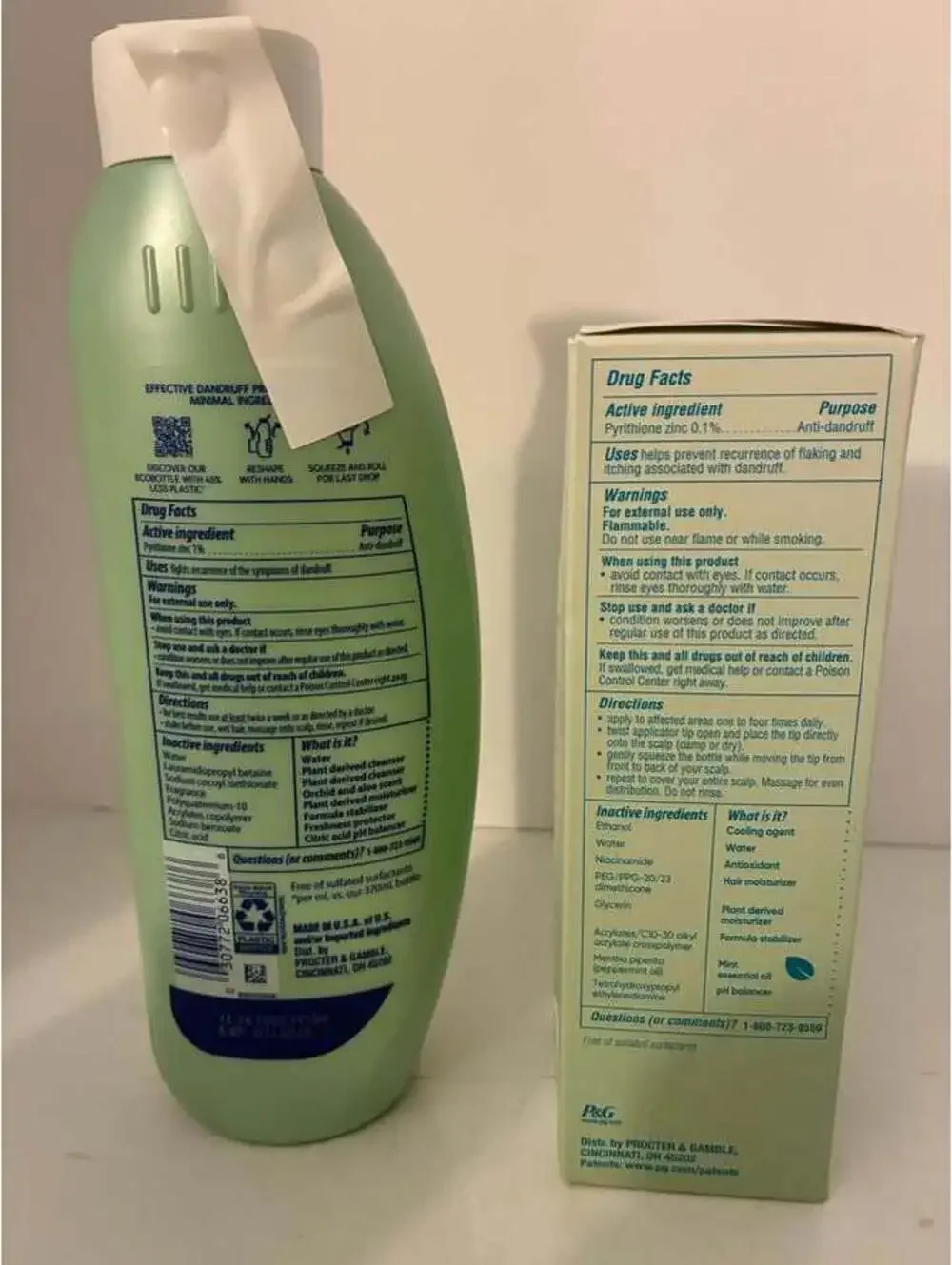 Head & Shoulders BARE Shampoo and Scalp Serum Set